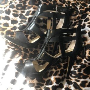 Size 7.5 Black sexy heels